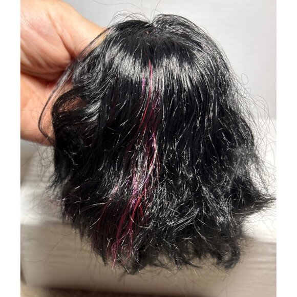 Monster High Replacement Black Wig Create A Monster Harpy Doll  + Hair Brush - Picture 2 of 7